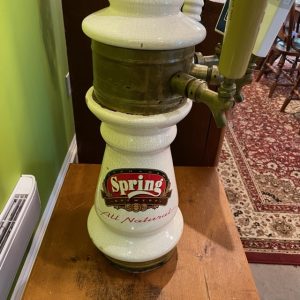 Base of vintage beer tower dispenser.